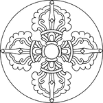 Logo der Österreichisch-Mongolischen Gesellschaft "OTSCHIR"